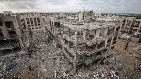 İsrail'in Gazze'ye saldırılarında can kaybı son 24 saatte 82 artarak 57 bin 762'ye çıktı
