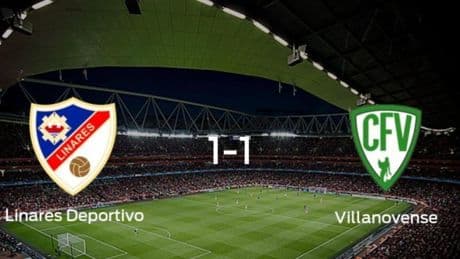 Reparto de puntos en el Municipal de Linarejos: Linares Deportivo 1-1 Villanovense