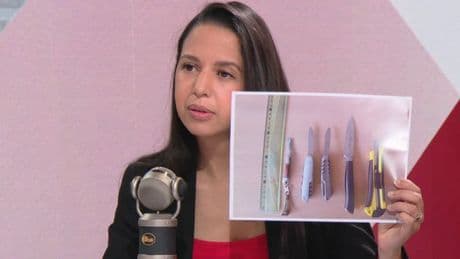 Caméras à l'école, "couteaux zombies" interdits... Naïma Moutchou détaille son plan face au fléau des armes blanches chez les mineurs
