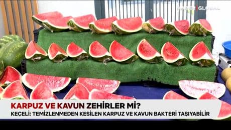Karpuz ve kavun zehirler mi?
