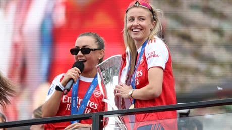 Arsenal’s Leah Williamson opens up on tearful moment after Women’s Champions League win and her trophy hunger