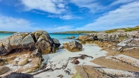 I drove the Irish Route 66 with deserted golden beaches and pirate-like islands along the way