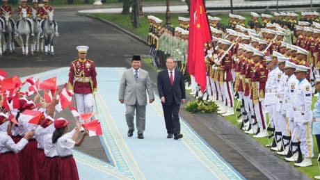 Indonesian president and Chinese premier meet to discuss expanding trade during US trade war