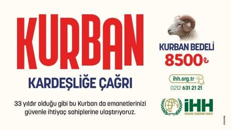 Kızılay: Kurban kardeşliğe çağrı