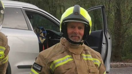 Scots firefighter found dead one week after going missing