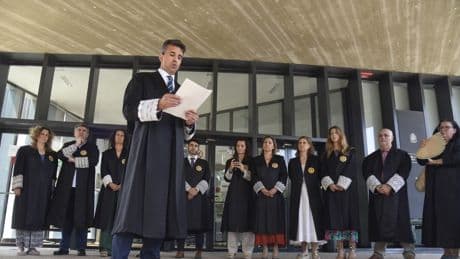 Justicia pide al CGPJ y a la Fiscalía si es legal la huelga de jueces y si fijará servicios mínimos