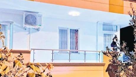 Molotofu yanlış balkona atmışlar