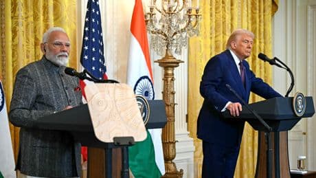 Trump dashes hopes of a trade deal with India by Aug. 1, announcing 25% tariffs
