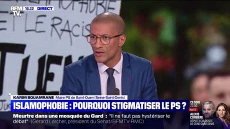 Karim Bouamrane (maire PS de Saint-Ouen): "Il ne peut plus y avoir de chemin pour la reconstruction de la gauche avec Olivier Faure, il est trop associé à Jean-Luc Mélenchon"