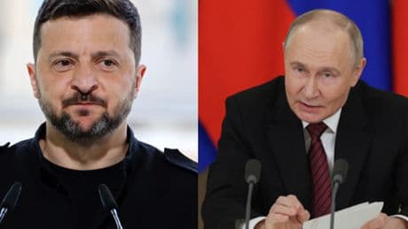 Ukraine-Russia war latest: Zelensky demands Putin agree to full ceasefire – but welcomes his call for talks