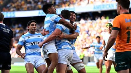 Argentina hold off Australia fightback as thrilling Rugby Championship continues