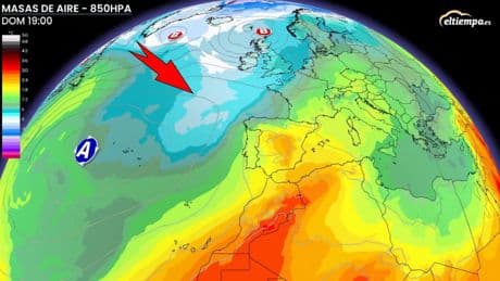 Llega un drástico cambio de tiempo a España: Aemet avisa por tormentas y hasta 8 ºC menos de golpe en estas zonas
