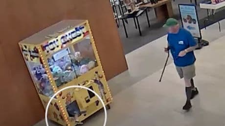 Curious boy climbs into claw machine and has to be rescued by fire department
