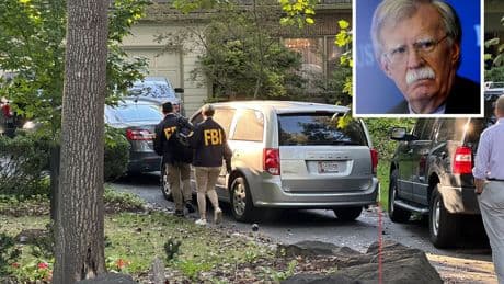 FBI raids home of Trump adviser-turned-critic John Bolton in ‘national security probe’