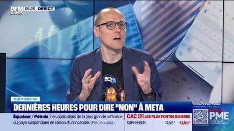 Culture IA : Dernières heures pour dire "non" à Meta, par Anthony Morel - 27/05