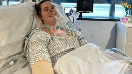 ‘My daughter went into hospital with flu symptoms – and ended up a quadruple amputee’