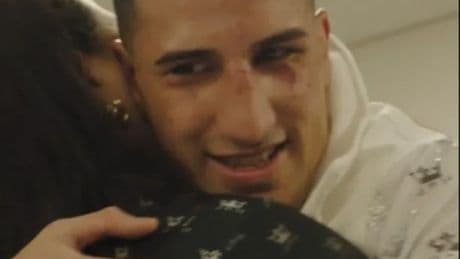 Justis Huni’s incredible dressing room reaction just moments after Fabio Wardley’s comeback KO