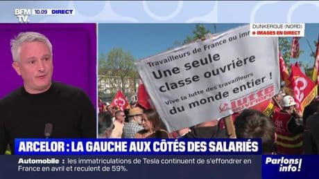 Arcelor : la gauche aux côtés des salariés - 01/05