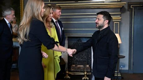 Ukraine-Russia war latest: Trump meets Zelensky as row breaks out over Nato’s stance on Putin