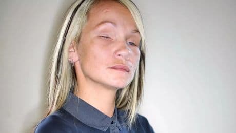 'My psycho ex gouged out my eyes- now he's being let out and will strike again'