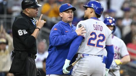 Mets’ Carlos Mendoza gets ejected to protect livid Juan Soto after questionable strike calls