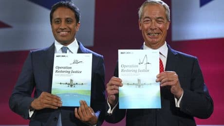 Farage is selling his poisonous brand of populism to a seething electorate