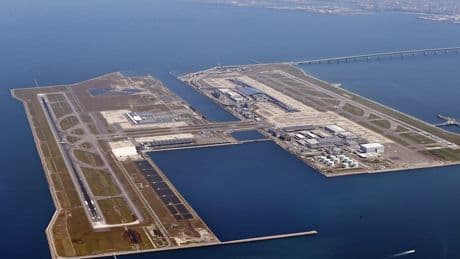 Flughafen Kansai droht zu Sinken - So kam der Airport ins Meer
