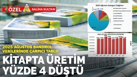 2025 Ağustos bandrol verilerinde çarpıcı tablo: Kitapta üretim yüzde 4 düştü