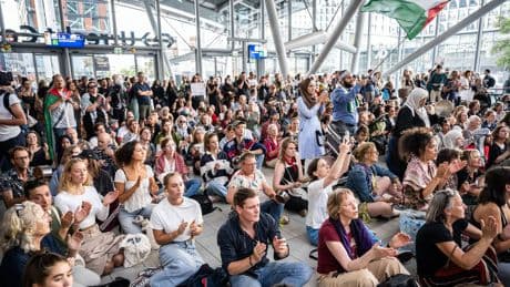 Bij Utrechtse acties en lawaaidemonstraties voor Gaza heerst vooral een gevoel van moedeloosheid