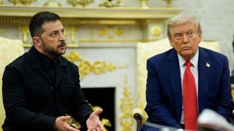 VIDEO/Washington, l’incontro tra Trump, Zelensky e i leader europei: i momenti salienti