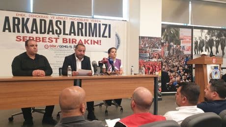 Genel-İş İzmir şube başkanlarının tutuklanmasına tepki: Hukuki değil, siyasi bir karar