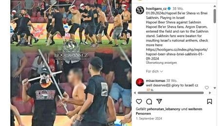 Eklat in Israels Fußball: „Unsere Herzen sind gebrochen“