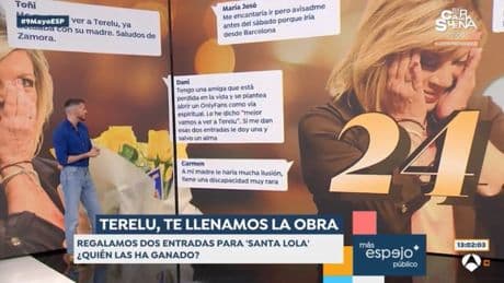 &#039;Espejo Público&#039; sortea dos entradas para ayudar a Terelu Campos a llenar los teatros