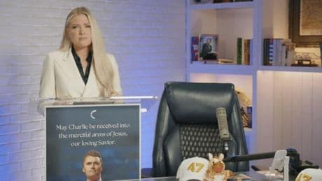 La viuda de Kirk convierte su dolor en un "grito de batalla": "No tenéis idea de lo que habéis desatado en este país"