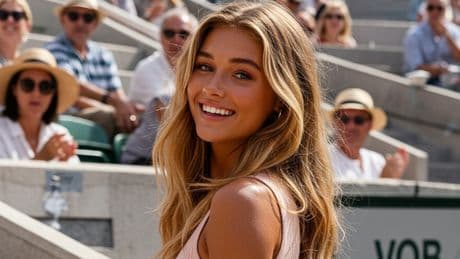 Viraal ’Instagrammodel’ op Wimbledon blijkt gegenereerd door AI