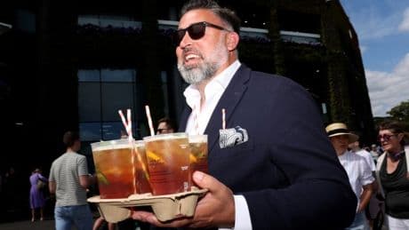 Daylight robbery or reasonable? Wimbledon punters divided over the price of Pimm’s