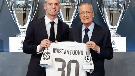 Tebas, tras el fichaje de Mastantuono por el Madrid: "Le han dado el 30 a un futbolista que nunca jugará en el filial”