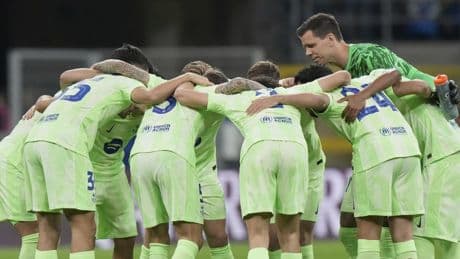 El 1x1 del Barça ante el Inter al descanso en San Siro