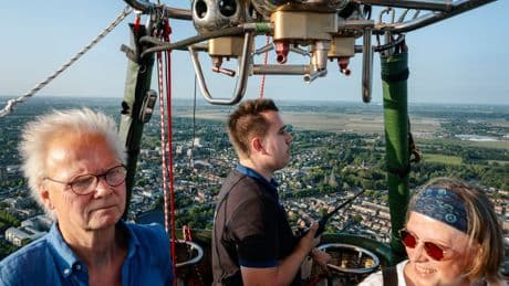Het klimaat en landschap veranderen en dat hindert de ballonvaart: ‘Wil je nét opstijgen: windvlagen van boven de tien knopen’