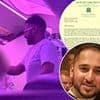 Air-rage thug who threatened to gang rape stewardess is set to have 'unduly lenient' sentence reviewed - after complaints Lucy Connolly was jailed for TWICE as long over migrant tweet