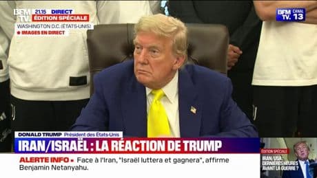 "Je n'ai pas encore pris de décision finale", annonce Donald Trump à propos de potentielles frappes américaines sur l’Iran