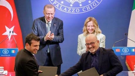 Ankara e Roma alleate sui droni. Si stringe su reti, gas e infrastrutture