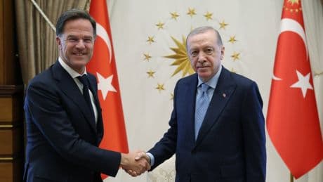 Erdoğan, NATO Genel Sekreteri'ni kabul etti