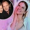 Sting's nepo baby daughter Fuschia Kate enjoys a wild hen do with wigs, fried chicken and sparkly veils