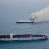 Cargo ship carrying new vehicles to Mexico sinks in the North Pacific weeks after catching fire