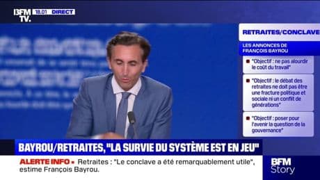 Conclave sur les retraites: "Il faut se féliciter des avancées, j'espère que le Parlement les votera", déclare Julien Aubert (Les Républicains)