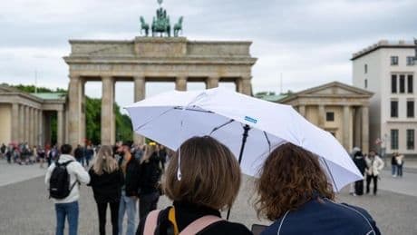 Gewitter und Sturm: Kalte Dusche für Berliner zum Wochenstart