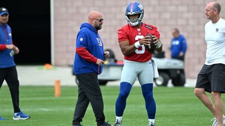 Giants QB impressions at OTAs as Jaxson Dart flashes potential
