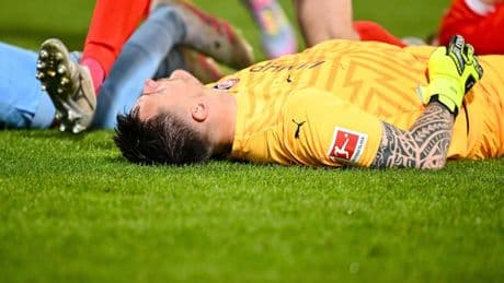 Fußball-Bundesliga: Heidenheim-Torwart Müller erleidet Gehirnerschütterung