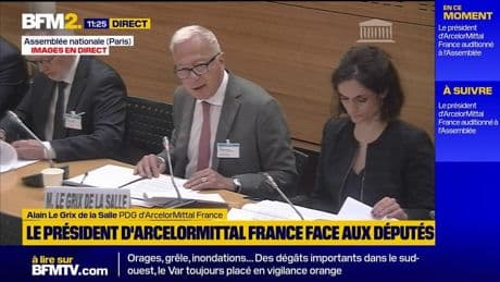 "Nous ne pouvons pas laisser nos unités en France se dégrader en termes de résultats", déclare le PDG d'ArcelorMittal